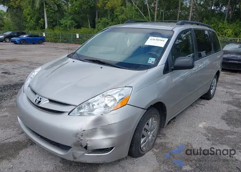 2008 Toyota Sienna Ce z USA, uszkodzony, nr VIN 5TDZK23C48S175475